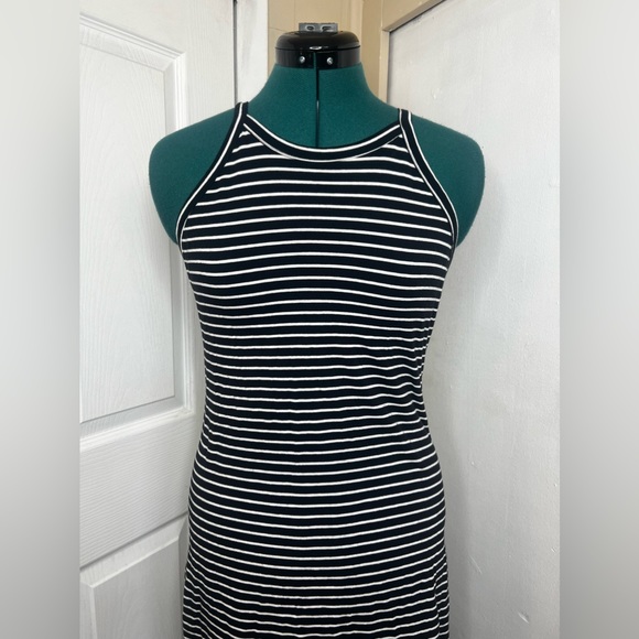 Old Navy Stripe Bodycon Dress For Women Small Pre Owned Pristine Condition - Picture 2 of 7